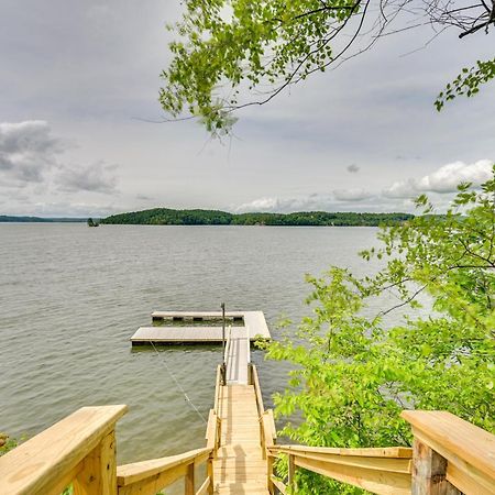 Fox Berry Hill - Lakefront With Dock, Launch & Hot Tub Waverly Exterior foto